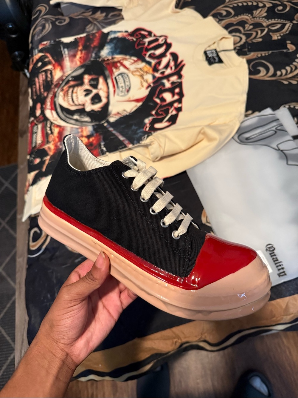 Men's Low-Top rick owens